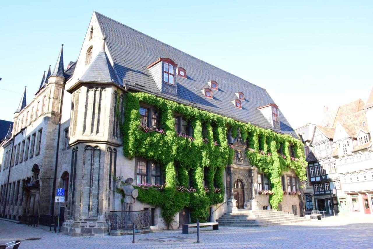 Ferienhaus Harzvorland Ballenstedt Esterno foto