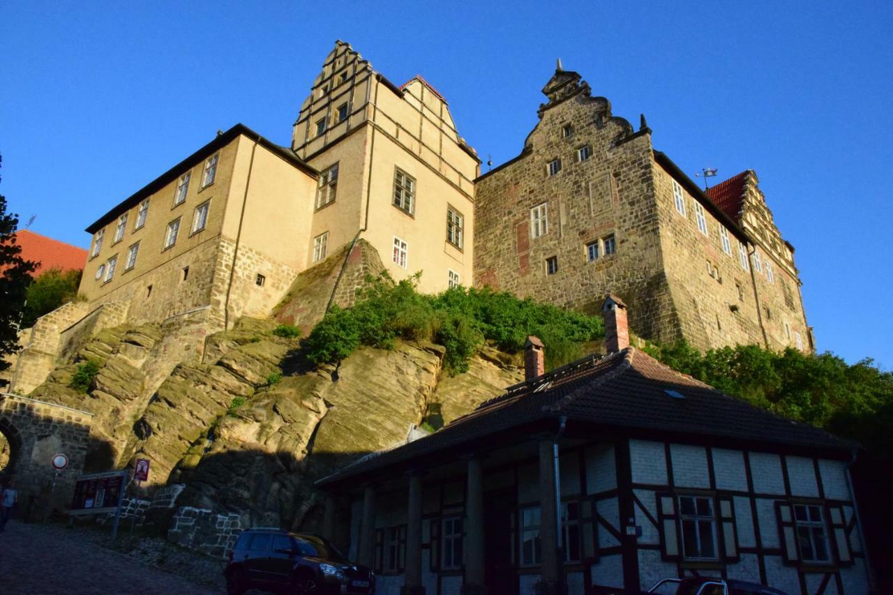 Ferienhaus Harzvorland Ballenstedt Esterno foto
