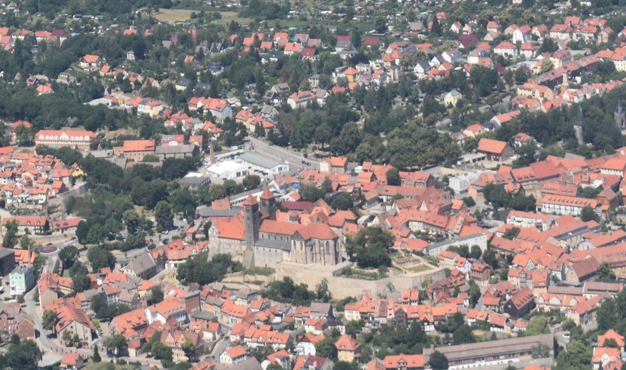Ferienhaus Harzvorland Ballenstedt Esterno foto