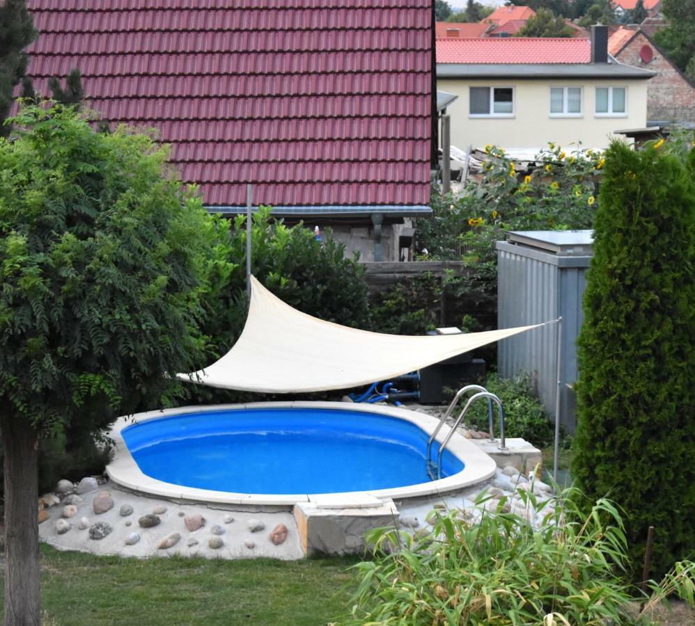 Ferienhaus Harzvorland Ballenstedt Esterno foto